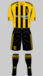 hull city 2010-11 home kit