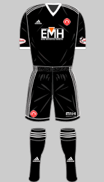 hamilton academical 2018-19 change kit