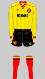 partick thistle 1984-86