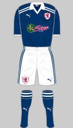 raith rovers home kit 2011-12