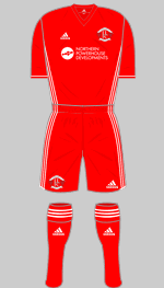 MBi Llandudno 2016-17 europa league change kit