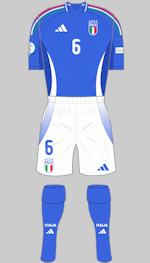 italy 1st euro 24